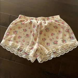 Floral shorts
